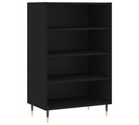 vidaXL Highboard Black 57x35x90 cm Engineered Wood