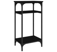vidaXL Side Table Black 40x30x75 cm Engineered Wood