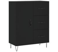 Vidaxl Sideboard Black 69.5X34X90 Cm Engineered Wood