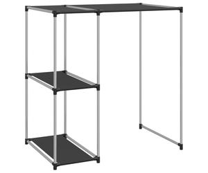(black) vidaXL Storage Rack over Washing Machine Iron Space Saver Shelf Multi Colours