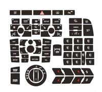 Black Vinyl Button Stickers for A6 for c6 Control Knobs Black