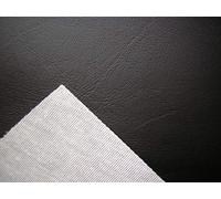 BLACK VINYL FAUX LEATHER FROM THE FABRIC BARN , LEATHERETTE UPHOLSTERY FABRIC - ATLANTA by the metre