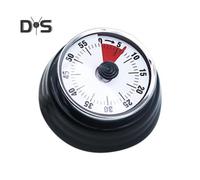 (black) Visual Timer Japanese Mechanical Timer Magnetic Backing Timer No Batteries Required Loud Alarm Versatile Kitchen Timer for Gym Yoga Study Home