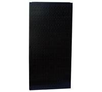 (Black) - Wall Control 30-P-3216 B 80cm x 41cm Black Metal Pegboard Tool Board Panel