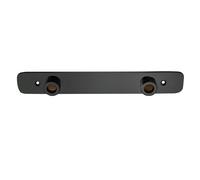 Black Wall Easy Fixing Plate Kit for Bar Shower Valves