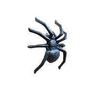 Black Wall Mounted Garden Spider Cast Iron Ornament, Halloween, Gift, Christmas, Birthday,