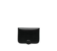 Black Wallet Porte-Monnaie Josh- female- A.P.C.- Wallets & Cardholders- Black- ONE SIZE- Accessories ONE SIZE