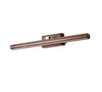 Black Walnut Bathroom Vanity Light - 360° Rotatable Solid Wood LED Wall Sconce with for Bathrooms, Hotels & Dressers(90cm)