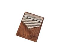 Black Walnut Board Style 17/21 Notes Solid Wood Finger Piano Kalimba Beginners Easy-to-Learn Musical Instrument(21)