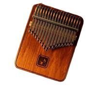Black Walnut Kalimba 17/21 Key Portable Finger Piano Beginners Thumb Piano Musical Keyboard Instruments Gifts(21)