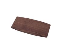 Black Walnut Serving Tray - Solid Wood Coffee & Dessert Utensil Holder for Afternoon Tea, Home Kitchen Fruit & Vegetable Display - Elegant Kitchen Decor