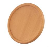 Black Walnut Wood Coasters Set, For Kitchen Dining Table Natural Round And Square Wooden Cup Mats With Groove Heat Resistant Drink Placemats, For Home Bar Decor Protection | Entgoinggo(1#)