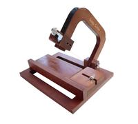 Black Walnut Wooden Soap Cutter, Professional Single Wire Soap Slicer