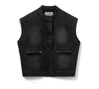 Black Washed Vest 1015 Model- female- Sofie Schnoor- Waistcoats- Black- L- Jackets L