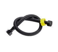 Black water inlet pipe toilet water heater hot and cold connection pipe household high pressure explosion-proof 4 points