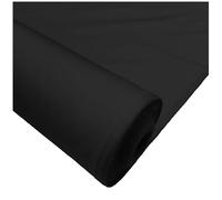 Black Waterproof 500D Canvas Fabric Heavy Duty PU Coated Outdoor Material - Coated Treatment Suitable for Garden, Upholstery, Covers & DIY Projects 10 Metre Roll (1000cm x 148cm)