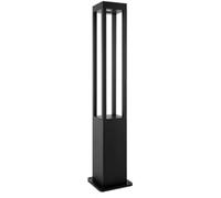 Black Waterproof Path Lights Outdoor LED Yard Lamps Minimalist External Floor Mount Lawn Villa Landscape Pathway Walkway Decor Lighting Fixture,Modern