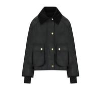 Black Waxed Cropped Jacket- female- Barbour- Light Jackets- Black- L- Jackets L