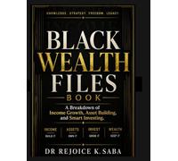 BLack Wealth Files Book: A Breakdown of Income Growth, Asset Building, and Smart Investing.