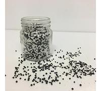 Black & White 100s & 1000s Sugar Sprinkles Cupcake Decorations (100g)