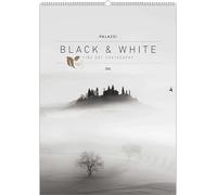 Black & White 2026 - Bildkalender 50x70 cm - Wandkalender XL - schwarz-weiß - Kunst - Hochformat - Palazzi: Fine Art Photography