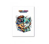 Black & White + Animal Colouring Book For Age 4-8: Unique & Interesting Image to Fill Colour for Children