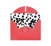 Black & White Big Dot Printing Holiday Happy Birthday Cards Gift With Envelope And Note Tag For Women Men Wife Mom Husband