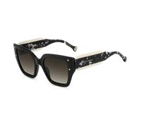 Carolina Herrera Sunglasses HER 0323/S 80S/HA Women's Black/Brown Shaded Size 53