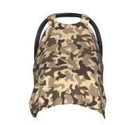 Black White Camouflage Print Baby Car Seat Covers, Breathable Nursing Cover Breastfeeding Cover, Stroller Covers, Multi-use Infant Carseat Canopy, Baby Boys Girls Newborn Essentials