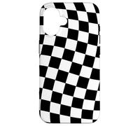 Black White Checkerboard Case for iPhone 16