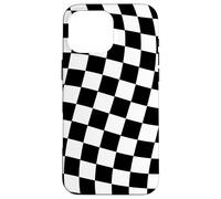 Black White Checkerboard Case for iPhone 16 Pro Max