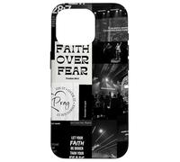 Black White Christian Faith Bible Verse Collage Aesthetic Case for iPhone 16 Pro