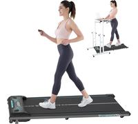 (Black-White) Citysports Treadmills for home or Office,Under Desk Walking Pad with Remote,LED Display and Bluetooth Speaker