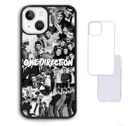 Black White Collage Photo Harry Niall Styles Horan One 1D Direction Custom Compatible With iPhone 6 7 8 SE 2020 X XR XS 11 12 13 14 15 16 16E Pro Max Plus Mini Bumper Case Custom Personalised Name