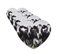 Black White Cows Car Air Freshener Cards for Women Men 4 Pack Cute Car Accessories Long Lasting Scent Car Diffuser Hanging Auto Aromatherapy Tablets Car Fresheners Gifts