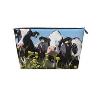Black White Cows, Toiletry Pouch Makeup Bag Cosmetic Bag Portable Travel Toiletry Bag