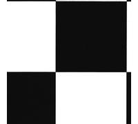 Black White Designer Effect Anti-Slip Vinyl Flooring For Kitchen, Bathroom, 2.8mm Thick Vinyl Sheet-5M(16'4") X 3M(9'9")-15M²