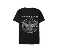 Black & White Eagle - T-Shirt - black - S - 100% Cotton S