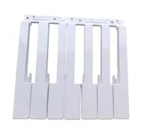 Black White Electric Keyboard Replacement Key - Compatible With Korg PA500 PA300 PA600 PA700(7 white keys)