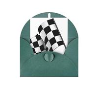 Black White Formula Checkered Flags Prints, Blank Cards And Envelopes, Christmas Cards, Halloween, Mother'S Day, Birthday, Anniversary And Valentine'S Day