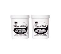 Black & White Genuine Pluko Hair Dressing Pomade 200ml x2