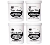 Black & White Genuine Pluko Hair Dressing Pomade 200ml x4