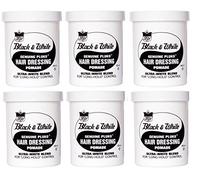 Black & White Genuine Pluko Hair Dressing Pomade 200ml x6