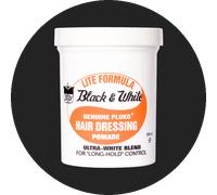 Black & White Genuine Pluko Hair Dressing Pomade Lite Formula 200ml