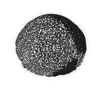 Black White Glitter Print Shower Cap,Elastic And Reusable Bath Hair Hat For Long Hair,Large Waterproof Shower Bonnet,For Women Men Kids