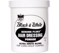 Black & White Hair Dressing Pomade Fro Long Hold Control Ultra White Blend 200ml