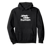 Black White Human Racial Injustice Social Awareness Justice Pullover Hoodie