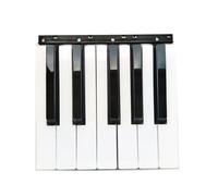 Black White Keyboard Part Replacement Key, Compatible for Korg PA900 PA1000 61 73 Semi weighted
