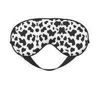 Black & White Leopard Sleep Eye Mas Updated Design Light Blocking Night Eye Blinder Men Women Shift Work Travel