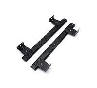 Black/White New Keyboard Shelf Runners Adjustable Under Desk Computer Slides Fixing Slide Holder Drawer